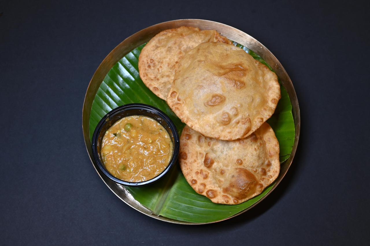 Wheat Poori (3pc)